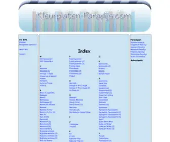 Kleurplaten-Paradijs.com(Kleurplaten Paradijs) Screenshot