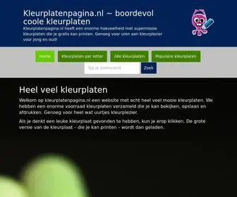 Kleurplatenpagina.nl(De Beste Acties en Aanbiedingen in Nederland) Screenshot