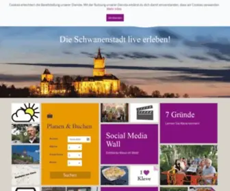 Kleve-Tourismus.de(Kleve am Niederrhein) Screenshot