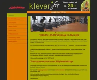 Kleverfit.ch(Klever*fit) Screenshot