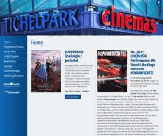 Kleverkinos.de(Tichelpark Cinemas) Screenshot