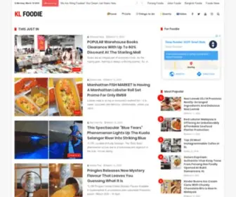 Klfoodie.com(KL Foodie) Screenshot