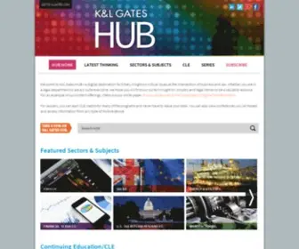 Klgateshub.com(K&L Gates) Screenshot