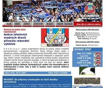 KLHchomutov.cz(Oficiální) Screenshot