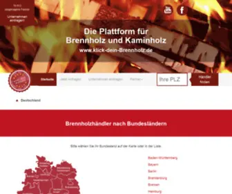 Klick-Dein-Brennholz.de(Brennholz) Screenshot