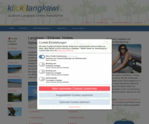 Klick-Langkawi.de(Langkawi: Die besten Strände) Screenshot
