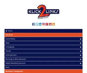 Klick2Links.com(K2L) Screenshot