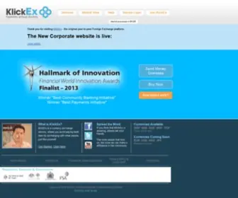 Klickex.com(KlickEx :: Home) Screenshot