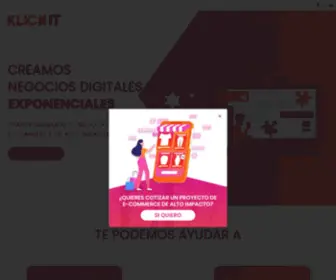 Klickit.io(Creamos negocios de alto impacto digital) Screenshot