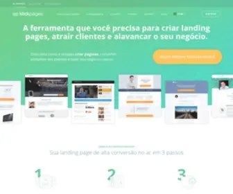 Klickpages.com.br(Convers) Screenshot