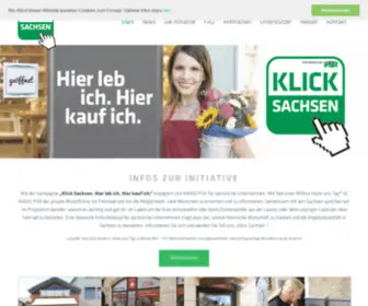 Klicksachsen.de(Klick Sachsen) Screenshot