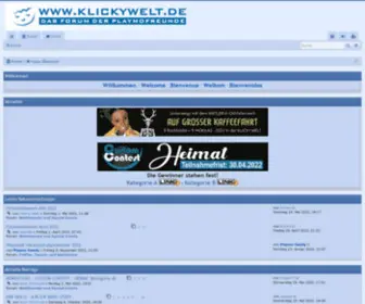 Klickywelt.de(Portal) Screenshot