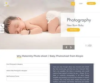 KlicPic.com(Maternity Photo Shoot) Screenshot