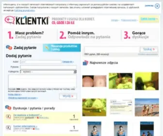 Klientki.pl(Tryb konserwacji) Screenshot