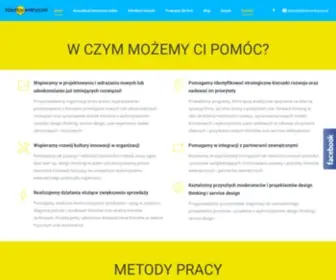 Klientocentryczni.pl(Design Thinking) Screenshot