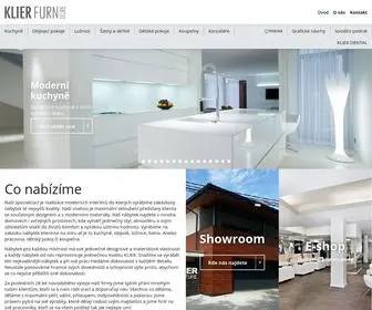 Kliernabytek.cz(KLIER Furniture) Screenshot