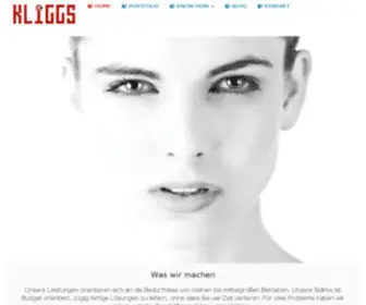 Kliggs.de(Webagentur) Screenshot