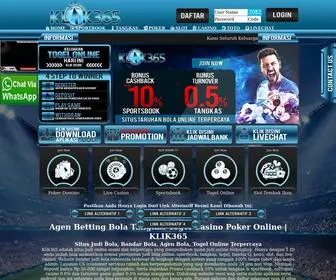 Klik365.win(Bola Online) Screenshot