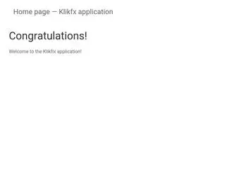Klikfx.com(Klikfx application) Screenshot