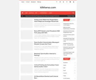 Klikharso.com(Klikharso tempat berbagi tema akuntansi) Screenshot