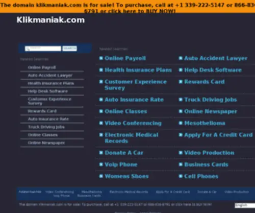 Klikmaniak.com(Store Online) Screenshot