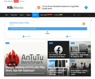 Klikmania.net(Klik Mania) Screenshot