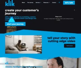 Klikmarketing.com(Klik Marketing) Screenshot
