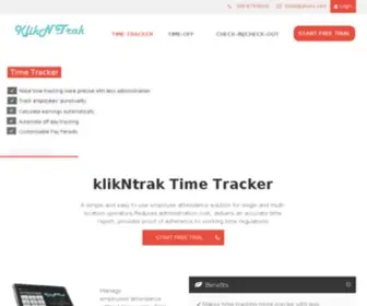 Klikntrak.com(350vip浦京集团) Screenshot