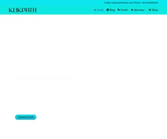 Klikpath.com(Web Design Company in Bangalore) Screenshot