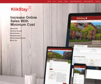 Klikstaypro.com(Solusi Digital Hotel Kecil dan Independen) Screenshot