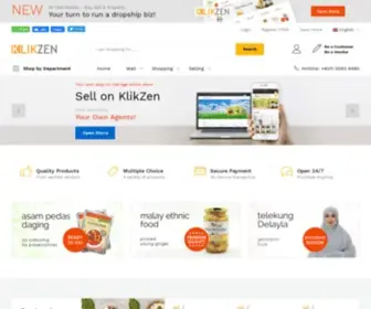 KlikZen.com(KlikZen Online Shopping Mall Malaysia) Screenshot