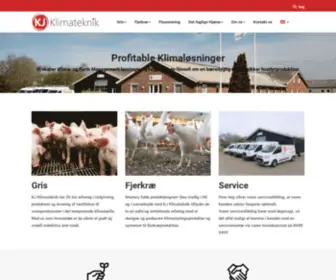 Klima-Design.com(KJ Klimateknik) Screenshot