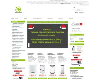 Klima-Sklep.pl(Klimatyzacja domowa) Screenshot