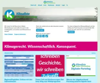 Klimaliste-BW.de(KlimalisteBW) Screenshot