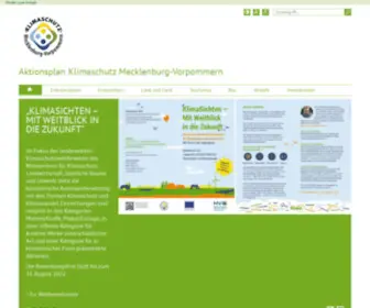 Klimaschutzaktionen-MV.de(Klimaschutzaktionen MV) Screenshot