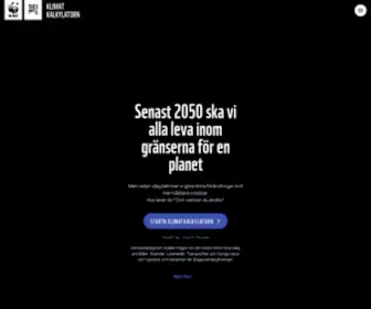Klimatkalkylatorn.se(Klimatkalkylatorn) Screenshot