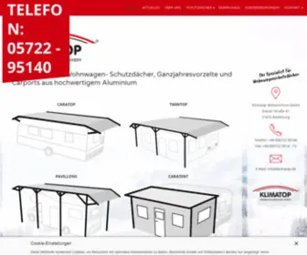 Klimatop.de(Klimatop Gmbh) Screenshot