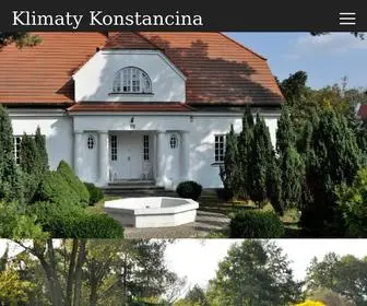 Klimatykonstancina.pl(Klimaty Konstancina) Screenshot