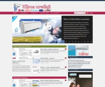 Klimauredjaj.net(Klima Uredjaji) Screenshot