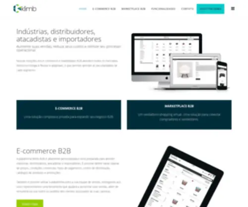 Klimb.com.br(Plataforma B2B) Screenshot