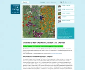 Klimt-AM-Attersee.at(Startseite) Screenshot