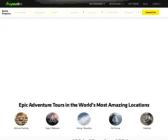 Klineadventures.com(Epic Adventure Tours Around the World) Screenshot