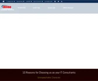 Klineitsolutions.com(Comprehensive IT Solutions) Screenshot