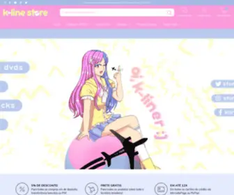 KlineStore.com.br(K-Line Store) Screenshot