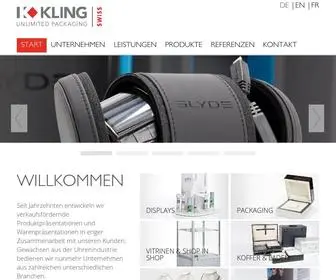 Kling-Swiss.ch(Kling Swiss) Screenshot