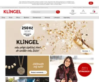 Klingel.cz(Klingel online shop) Screenshot
