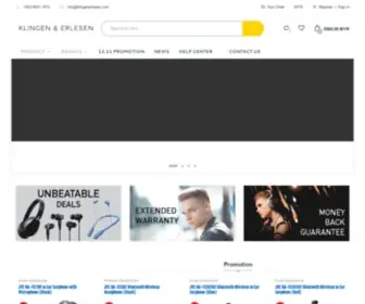Klingen.com.my(Klingen & Erlesen) Screenshot