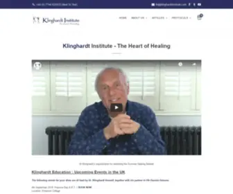 Klinghardtinstitute.com(The Heart Of Healing) Screenshot