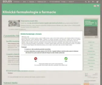 Klinickafarmakologie.cz(LĂŠkaĹskĂŠ konference) Screenshot