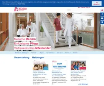 Klinik-Bergedorf.de(Agaplesion bethesda krankenhaus bergedorf ggmbh) Screenshot